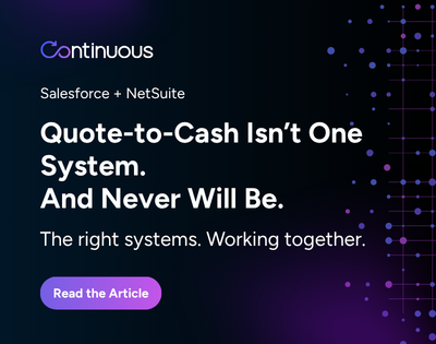 The Biggest Mistake in Quote-to-Cash? Trying to Put It All in One System